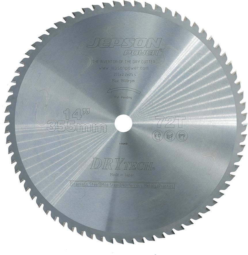 Karbidový Pás pilový na kov Drytech D = 355 x 25 Karbidový Pás pilový na kov Drytech D = 355 x 25
