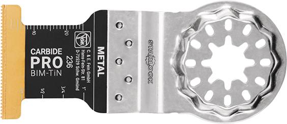 List ponornej píly E-Cut Carbide Pro 32x40 mm Fein List ponornej píly E-Cut Carbide Pro 32x40 mm Fein