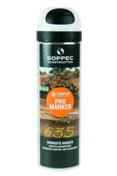 Spray fluorescenčný 500 ml SOPPEC značkovač 12M FLUO biely 13355