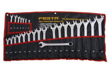 Sada kľúčov očkoplochých 6-32mm 25ks 17534 Festa