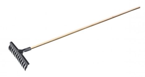 Hrable vertikutačné 16z s násadou 160cm 61145