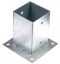 Patka stĺpika  81x81x150mm ZN 55425