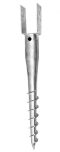 Vrut zemný U 121x60x100 hr.4mm 55454
