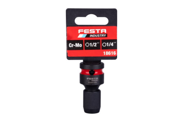 Adaptér  rázový 1/2" na 1/4" Cr-Mo FESTA INDUSTRY 18616