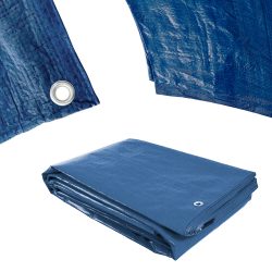 Procraft BT10x12 50g/m2 nepremokavá plachta so sieťovinou 10x12m modrá | BT10x12