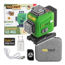 Procraft LE-4GL Zelený čiarový laser