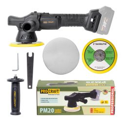 Aku leštička Procraft PM20bb (bez batérie a nabíjačky) | PM20bb