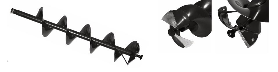 Vrták na ľad Procraft (elektrické vŕtacie náradie) 200x1000 mm | Ice blade 200mm*1000mm