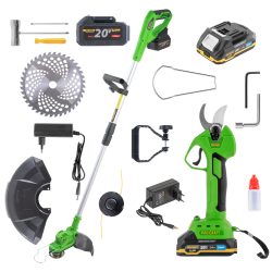 Sada aku vyžínač PTA24-BL a nožnice na konáre ES25Li | SPTA24-BL/ES25Li