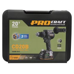 Aku skrutkovač Procraft Industrial CD20B (1 baterie) | CD20B-1b-c