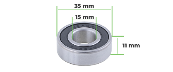 Ložisko 6202 PROCRAFT | 1E40F-38