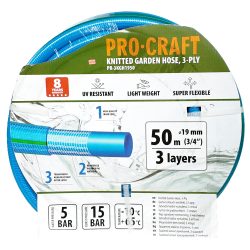 Záhradná hadica Procraft PR-3KGH1950 3-vrstvová