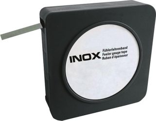 Škárová mierka v páse INOX 0