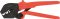 Krimpovacie pákové kliešte 16+25 mm2 KNIPEX