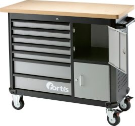 Dielenský stôl na kolieskach 1170x560x1060 mm FORTIS