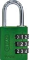 Číselný visiaci zámok 144/30 zelený Lock-Tag