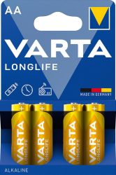 Batéria LONGLIFE VARTA AABlister po 4 ks