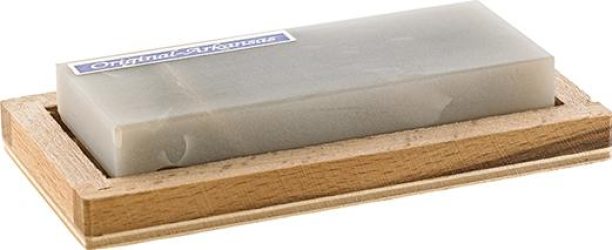 Brúsny kameň originálny prírodný kameň Arkansas 175 x 50 x mm Müller