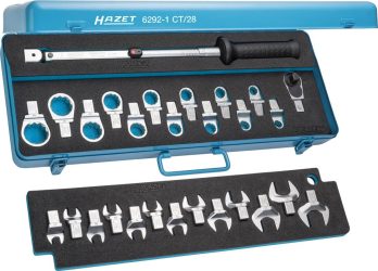 Sada momentových kľúčov 6292-1CT 28-dielny 40 – 200 Nm 14 x 18 mm Hazet