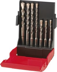 Sada vrtákov SDS-plus 7-dielna FORMAT