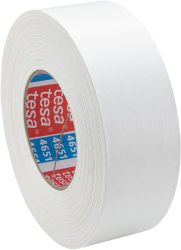 Textilná lepiaca páska 4651-08 s plastovým povrchom 50 mm x 50 m biela farba tesa