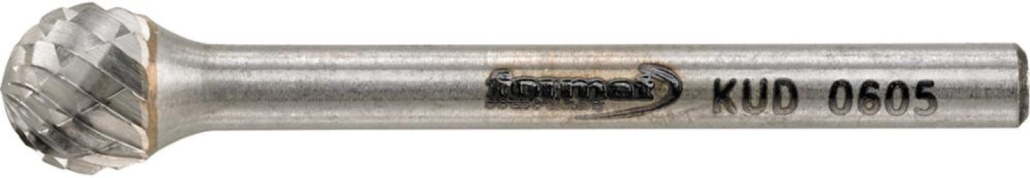 Malé frézovacie teliesko TK guľatý tvar 0605 C 3 mm 6 x 5 mm FORMAT