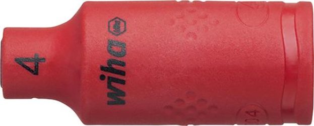 Adaptér nástrčných kľúčov 6-hranný 1/4" 4 mm VDE Wiha