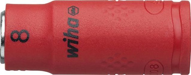 Adaptér nástrčných kľúčov 6-hranný 1/4" 8 mm VDE Wiha