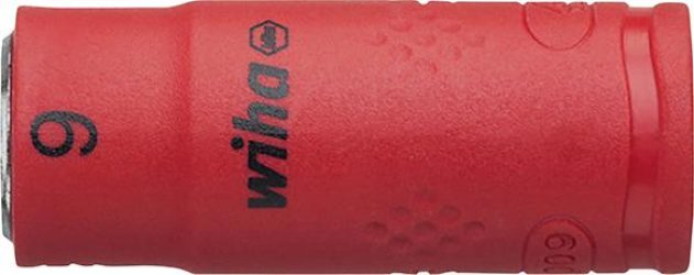Adaptér nástrčných kľúčov 6-hranný 1/4" 9 mm VDE Wiha