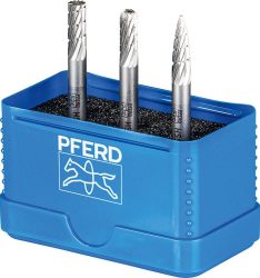 Sada technických fréz HSS 6 mm 3-dielna