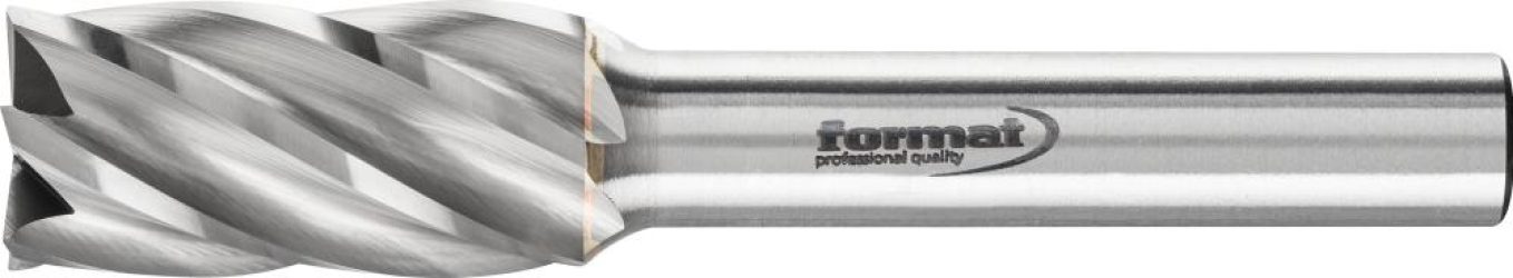 Frézovací kolík HM valcovitý 1225 hliník 6 mm 12x25 mm FORMAT