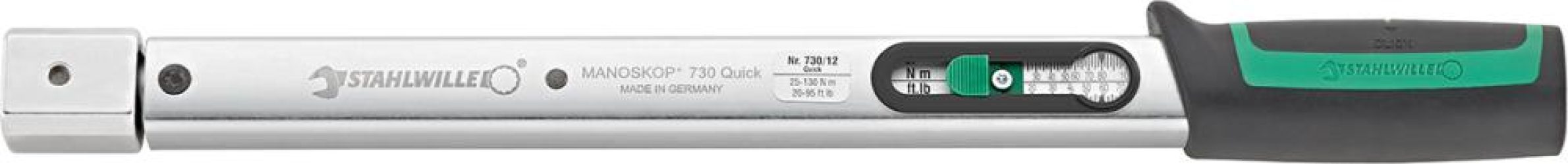 Momentový kľúč 730/12Q 25 – 130 Nm 14 x 18 mm Stahlwille