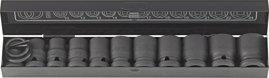 Sada silových nástrčných kľúčov 1/2" 15-dielna FORTIS