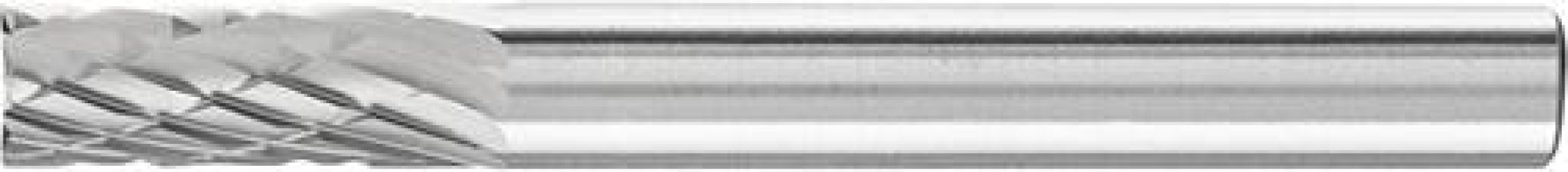 Technická fréza TK cylindrická s čelným ozubením 0616 3PLUS 6 mm 6 x 16 mm Pferd