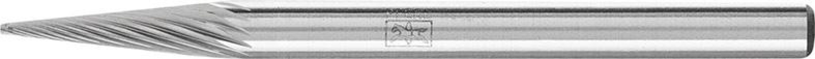 Malé frézovacie teliesko TK tvar kužeľa s hrotom 0311 5 3 mm 3 x 11 mm Pferd