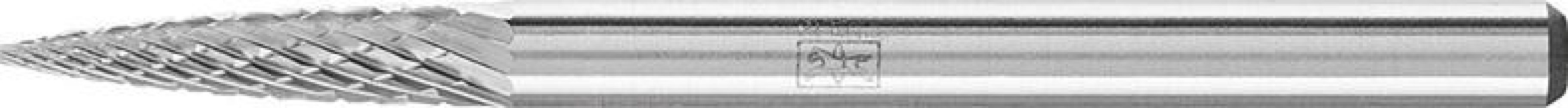 Malé frézovacie teliesko TK tvar oblúka s hrotom 0313 4 3 mm 3 x 13 mm Pferd