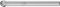 Malé frézovacie teliesko TK guľatý tvar 0403 4 3 mm 4 x 3 mm Pferd