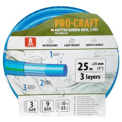 Záhradná hadica Procraft PR-3KGHH2525 3-vrstvová
