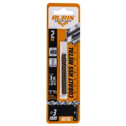 RURIS 2x vrták do železa Kobalt HSS 3