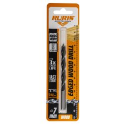 RURIS vrták do dreva 7mm